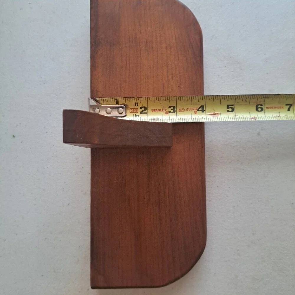 Country Cottage Farmhouse Wood Wall Mount Nick Knack Pair of shelves